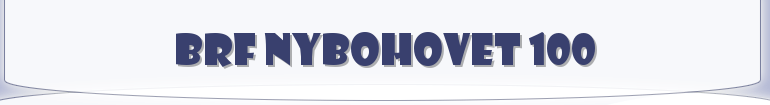 Brf Nybohovet 100